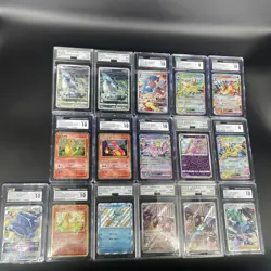 🔥HUGE Eevee, Charmander, Absol.Lot 16 Graded Pokemon Cards CGC AGS Modern! 🔥 - Image 1