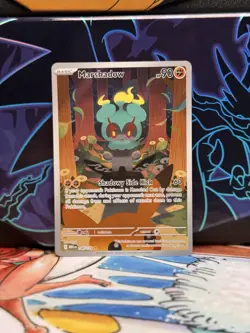 Marshadow 146/132 Mega Evolution Holo Rare Pokemon TCG Card - Image 1