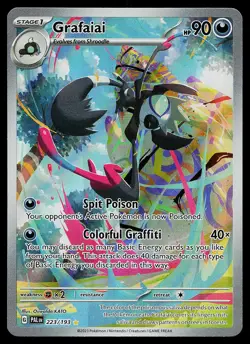 Pokemon Card - Grafaiai Paldea Evolved 223/193 Holo Illustration Rare - Image 1