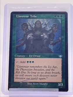 LLANOWAR TRIBE 2021 MAGIC THE GATHERING MODERN HORIZONS UNCOMMON Q3501 - Image 1