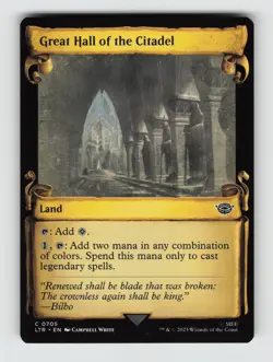 Great Hall of the Citadel (Showcase Scrolls)*Non-Foil* LTR 705 NM - Image 1