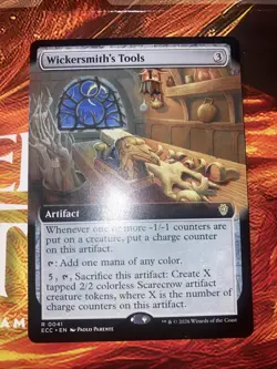 Wickersmith's Tools (Extended Art) Commander: Lorwyn Eclipsed Regular - Image 1