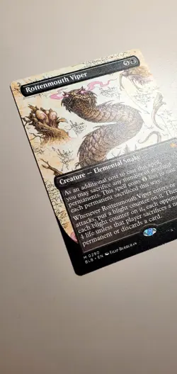 Rottenmouth Viper Borderless Non-Foil Bloomburrow Unplayed - Image 2