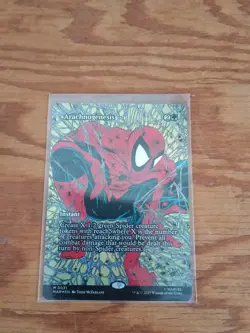 Arachnogenesis Borderless Marvel Universe Eternal Foil MTG Magic The Gathering - Image 3