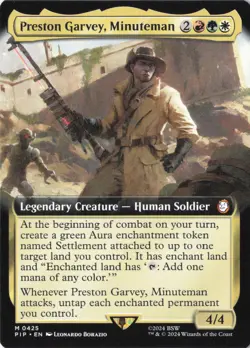 Preston Garvey, Minuteman (Extended Art) M Universes Beyond: Fallout 425 NM - Image 1