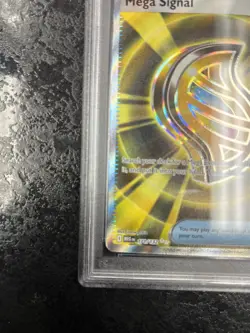2025 POKEMON MEG EN MEGA SIGNAL ULTRA RARE #171 💎 PSA 9 - Image 5