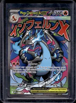 2025 Pokemon Black Star Promos Mega Charizard X ex #023 - Image 1