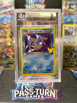 Pokemon - Dark Gyarados #8/82 - Celebrations - BGS 9 - Classic Collection - Holo - Image 1