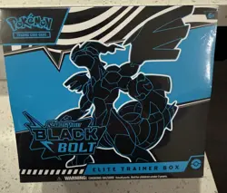Pokemon Scarlet Black Bolt Elite Trainer Box ETB Factory Sealed TCG Fast Ship - Image 1