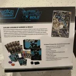Pokemon Scarlet Black Bolt Elite Trainer Box ETB Factory Sealed TCG Fast Ship - Image 3