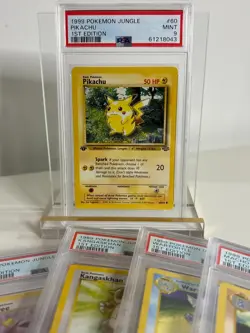 Pokemon 1999 Jungle 1st Edition - Pikachu 60/64 - PSA 9 Mint - Excellent - Image 4