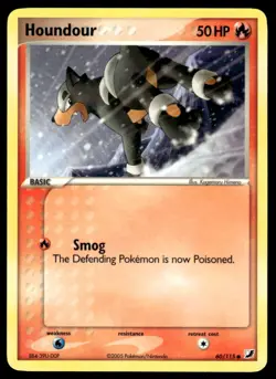 Pokemon TCG Unseen Forces #60/115 Houndour LP - Image 1