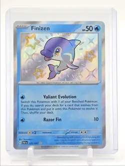 FINIZEN 2024 POKEMON PALDEAN FATES SHINY RARE HOLO 123/091 Q3687 - Image 1