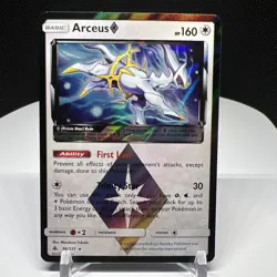 Arceus Prism Star 96/131 SM Forbidden Light Holo Pokemon TCG - Image 1