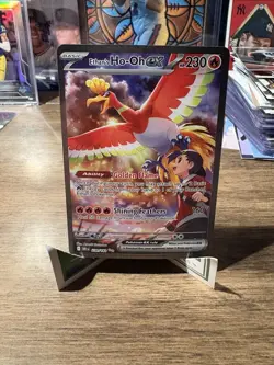 Pokemon TCG Ethan's Ho-Oh EX Sir 230/182 Destined Rivals - Image 1