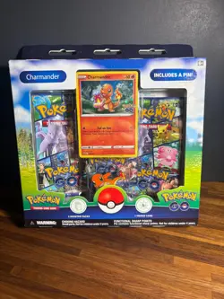 Pokemon [Sealed] Pokemon GO Charmander Pin Collection Box - Image 1
