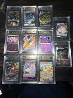 Pokemon 11 Slab 9.5 Bgs LOT - Image 1