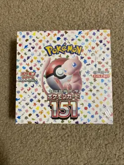 Pokemon Card Scarlet & Violet 151 Sv2a Booster Box New Japanese 2023 sealed - Image 1