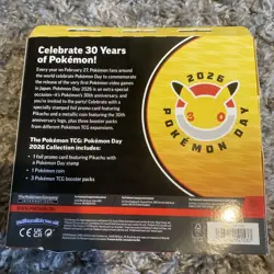 Pokemon TCG Pokemon Day 2026 Collection Box 30th - Image 2