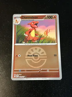 Charmeleon 🔥 Pokemon TCG Ascended Heroes 21/217 Reverse Holo Pokeball Card - Image 1