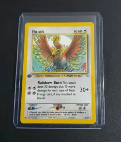 Ho-oh 18/64 - Neo Revelation 1st Edition Non-Holo Rare - Pokemon TCG LP-M - Image 1