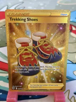Pokemon Trekking Shoes (Secret) Secret Rare SWSH10: Astral Radiance 215/189 NM - Image 1