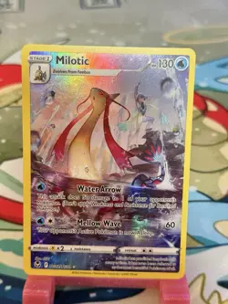 2022 Pokemon SWSH Silver Tempest Milotic Trainer Gallery Holo #TG02/TG30 - Image 1