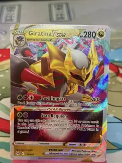 Pokemon TCG Giratina VSTAR Sword & Shield - Lost Origin 131/196 Holo Ultra Rare - Image 1