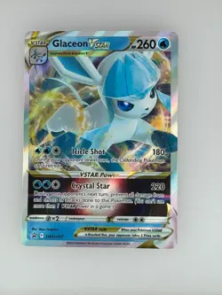 2019 Pokemon SWSH Black Star Glaceon VSTAR SWSH197 NM - Image 1