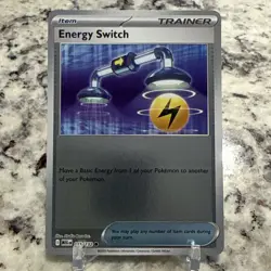 Pokemon tcg Energy Switch 115/132 Me01: Mega Evolution Reverse Holo 🔥 - Image 1
