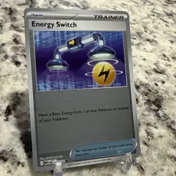 Pokemon tcg Energy Switch 115/132 Me01: Mega Evolution Reverse Holo 🔥 - Image 2