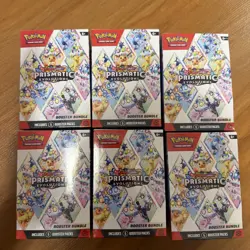 Pokemon Prismatic Evolutions Booster Bundle New Sealed In Hand Ships Fast - Image 1