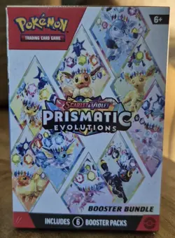 Pokemon Prismatic Evolutions Booster Bundle New Sealed In Hand Ships Fast - Image 2