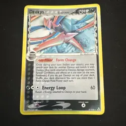 Pokemon TCG Holographic Deoxys (Attack) EX Holon Phantoms 3/110 Holo Rare - Image 1