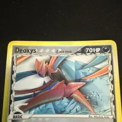 Pokemon TCG Holographic Deoxys (Attack) EX Holon Phantoms 3/110 Holo Rare - Image 2