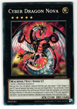 CYBER DRAGON NOVA LEDD-ENB30 COMMON YU-GI-OH TCG - Image 1