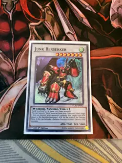 YUGIOH TCC JUNK BERSERKER LC5D-EN043 SUPER 1ST EDITION - Image 1