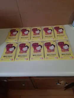 One Piece OP-07 5000 Years In The Future Sleeved Booster Packs Sealed Lot Of 10 - Image 2