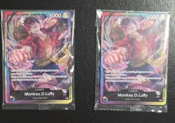 Monkey.D.Luffy (L) + (2nd Anniversary Stamped Promo) P-043 + Don - SEALED PACK - Image 1