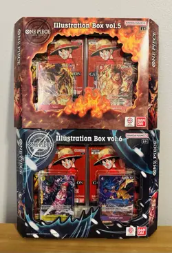 One Piece Illustration Box Vol 5 & 6 - Sealed NEW Lot Of 2. - Image 1