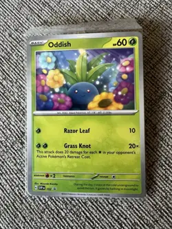 Oddish SVP 102 New & Sealed Promo Pokemon Card - Image 1