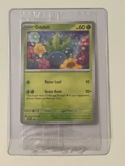 Pokemon TCG Oddish SVP 102 Promo Path to the Peak Sealed Card - Image 1