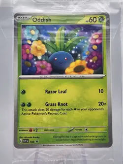 Oddish SVP 102 - SV Black Star Promo - Pokemon Card - Sealed - Image 2