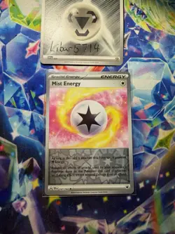 Pokemon Card Mist Energy Temporal Forces Reverse Holo 161/162 Near Mint - Image 1