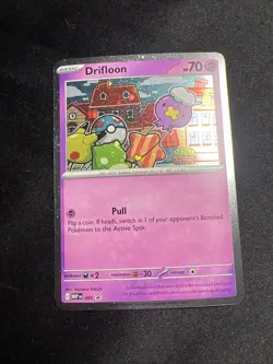 Pokemon TCG Drifloon 005 MEP ME01: Mega Evolution Black Star Promo Near Mint - Image 1