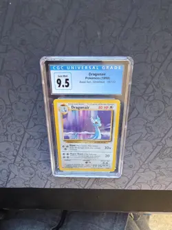 GEM MINT Pokemon: Dragonair #18/102 Base 1999 Non-holo WOTC Vintage -CGC - C88 - Image 4