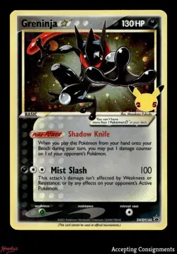 2019-22 Pokemon Sword and Shield Black Star Promo #SWSH144 Greninja Star P - Image 1
