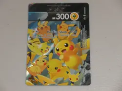 2019-22 Pokemon SWSH Black Star Promos #SWSH141 Pikachu V-UNION P Celebrations - Image 1