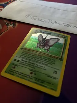 1st Edition Venomoth 29/64 Jungle Set Rare Vintage 1999 Pokemon Card - Image 2