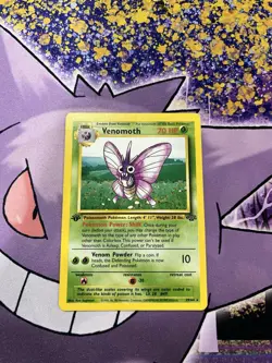 Pokemon Venomoth Jungle 1st Edition Card 29/64 Rare - Image 1